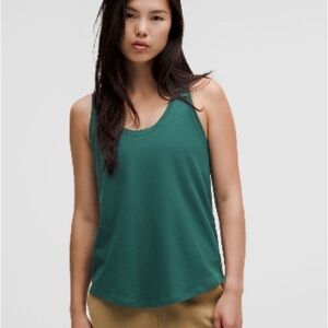 Lululemon Love Tank Top Storm Teal sz 8